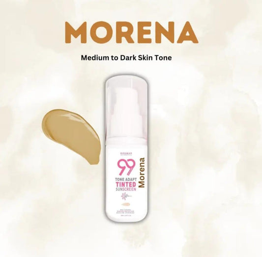 Rosmar 99 Tone Adapt Tinted Sunscreen SPF50 PA+++  30ml  ➡️ MORENA