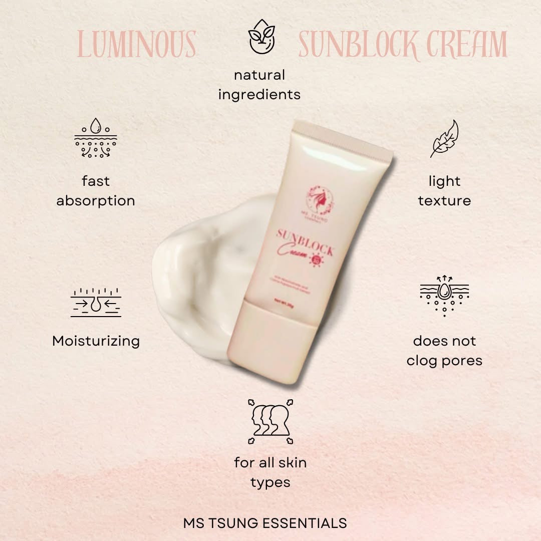 Ms. Tsung SPF30 Luminous Sunblock Cream 30g