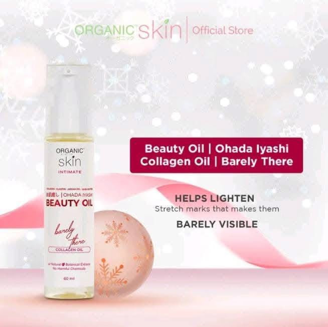Organic Skin Intimate Beauty Oil 60ml