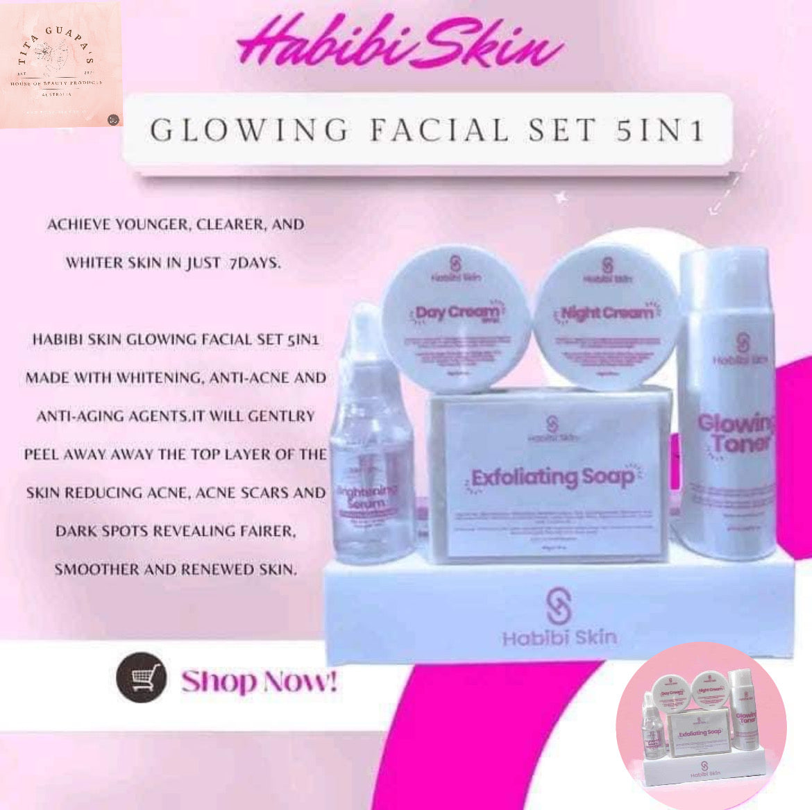 Habibi Skin Glowing Facial Set