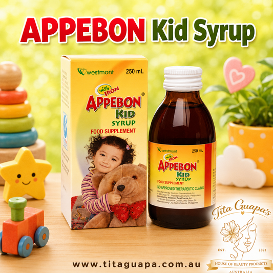 APPEBON Kid Syrup with Iron – Food Supplement 120 mL