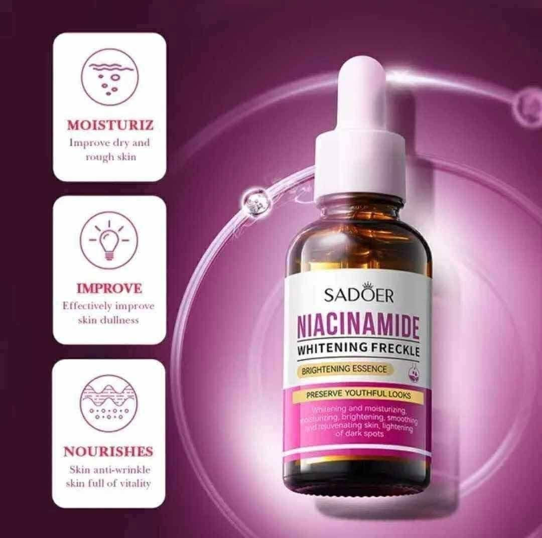 Sadoer Niacinamide Whitening Freckle Brightening Essence 30ml