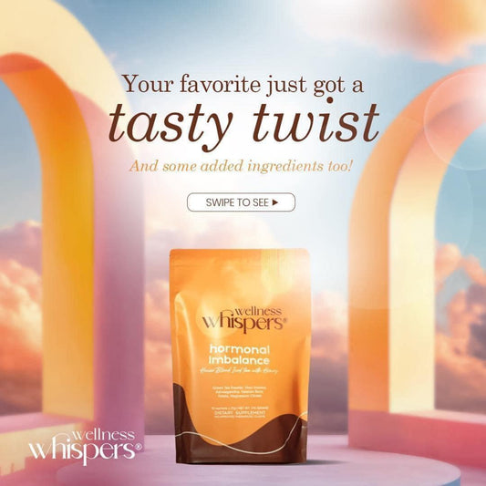 Wellness Whispers Hormonal Imbalance House Blend Iced Tea wuth Honey