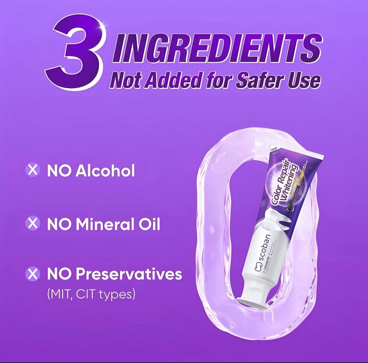 Scoban Color Repair Whitening Toothpaste 150g