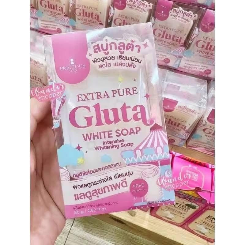 Extra Pure Gluta White Soap by Precious Skin 80g