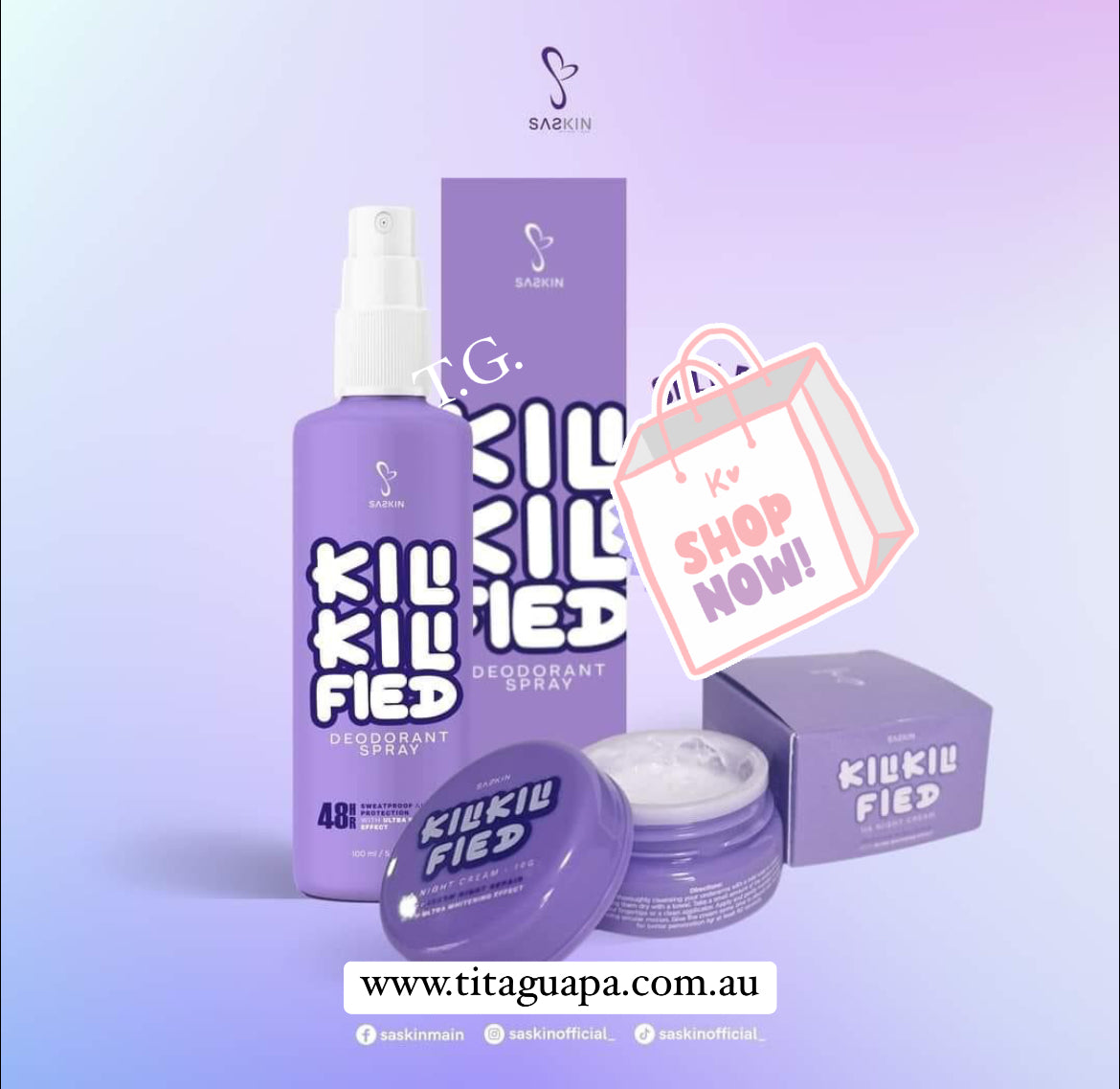 Kili Kili Fied Underarm Night Cream 10g