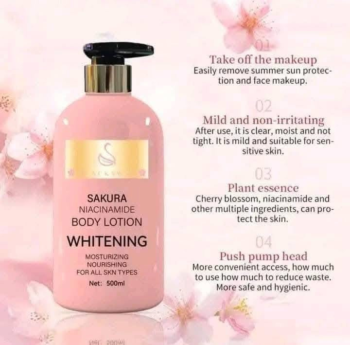 Shawil Sakura Niacinamide Body Lotion 500ml