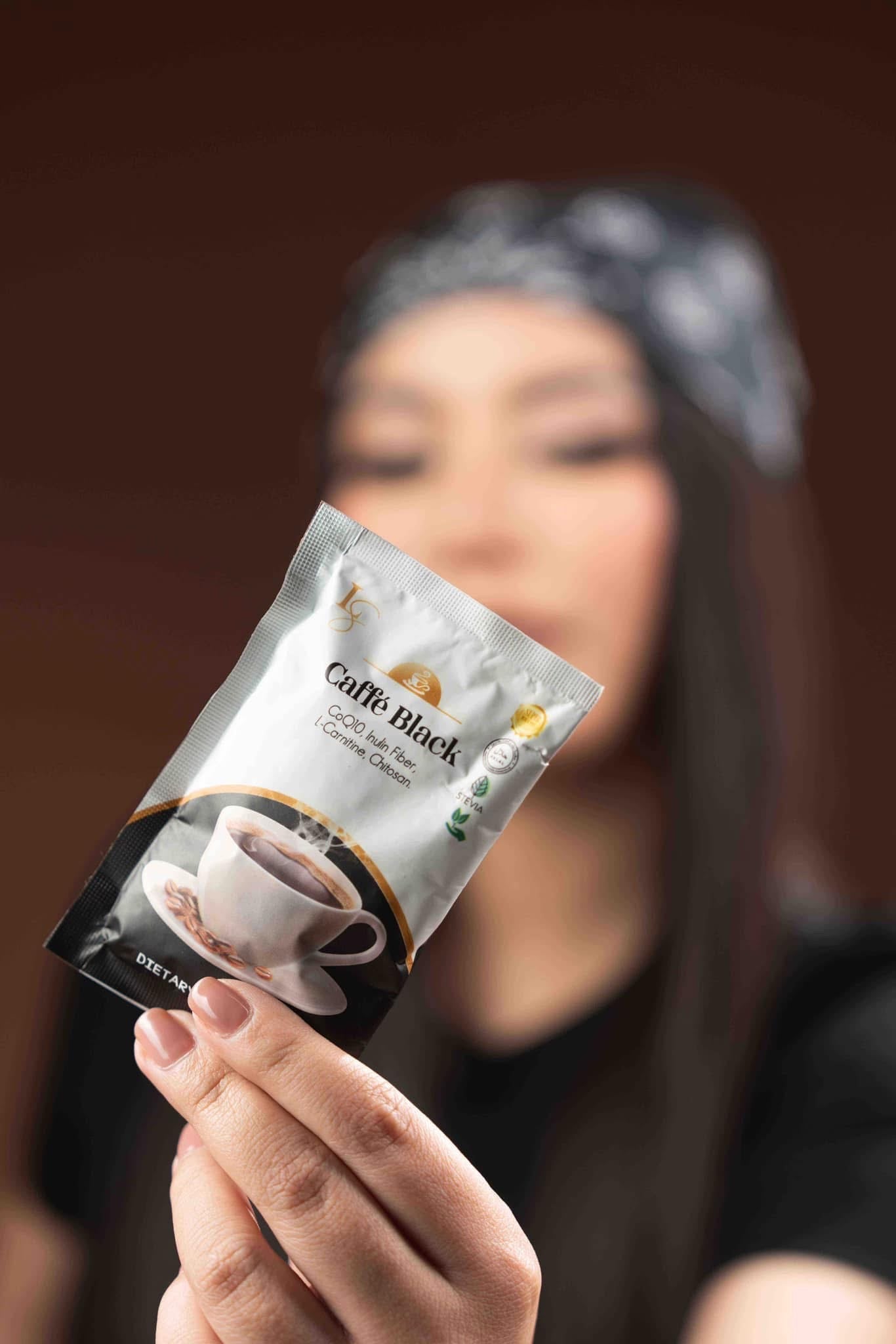 Luxe Slim Caffé Black 8 sachets
