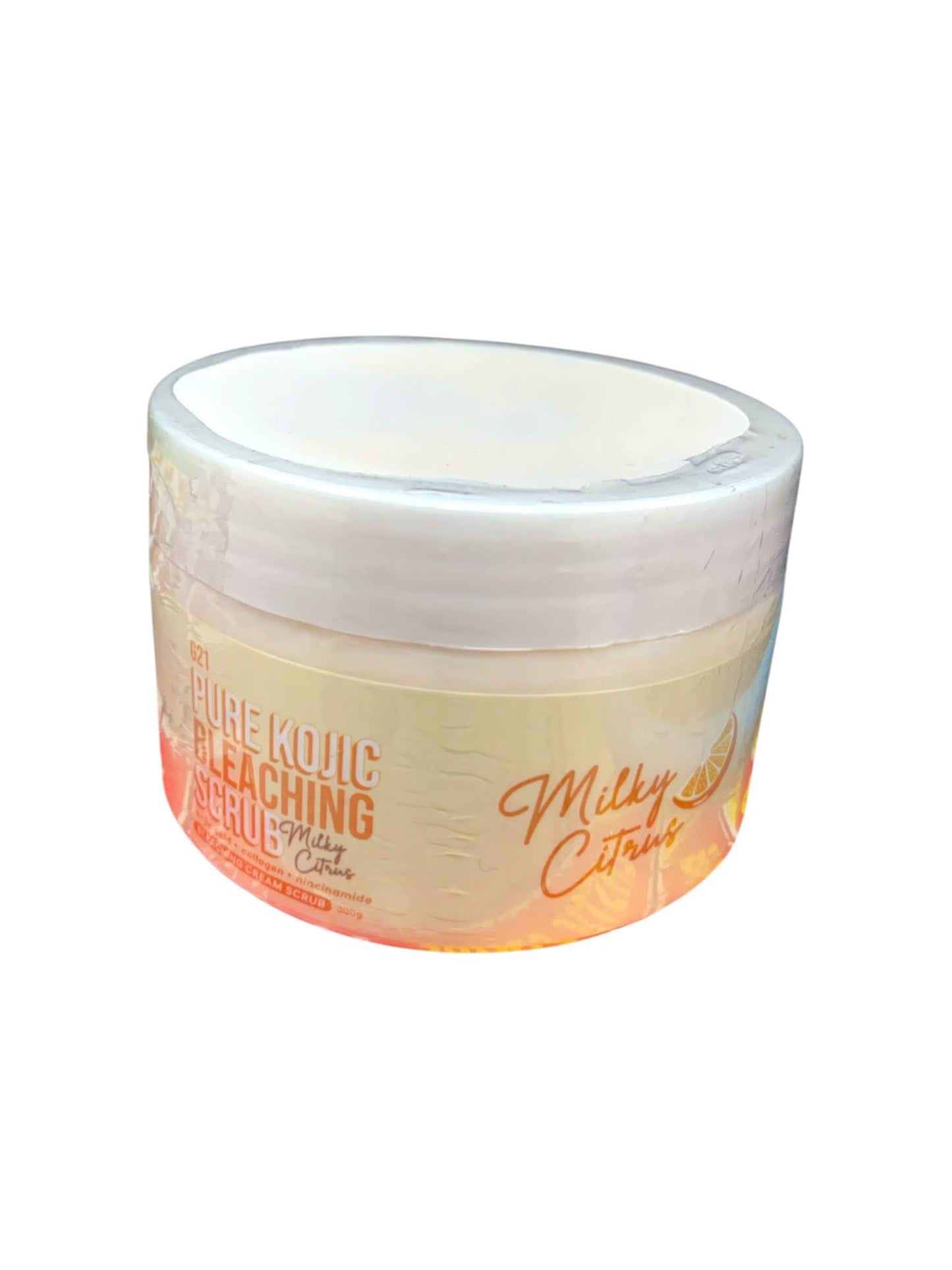 G21 Pure Kojic Bleaching Scrub Milky Citrus 300g