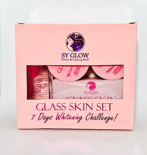SY Glow Glass Skin Set 7 Days Whitening Challenge!