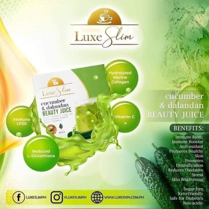 Luxe Slim Cucumber & Dalandan Beauty Juice