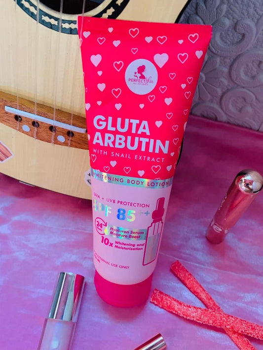 Gluta Arbutin With Snail Extract Whitening Body Lotion SPF 85++