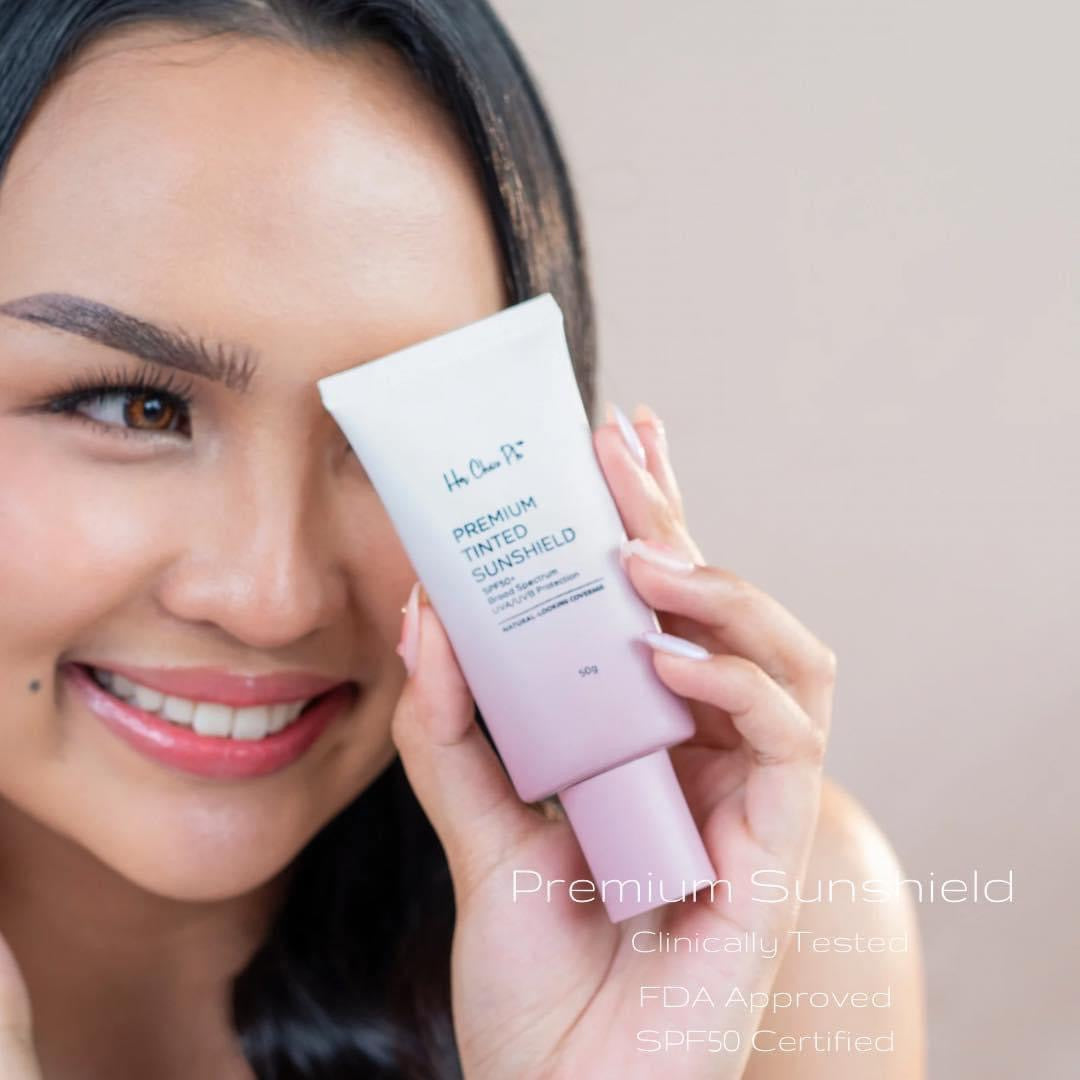 Her Choice Ph Premium Tinted Sunscreen SPF50+   50g