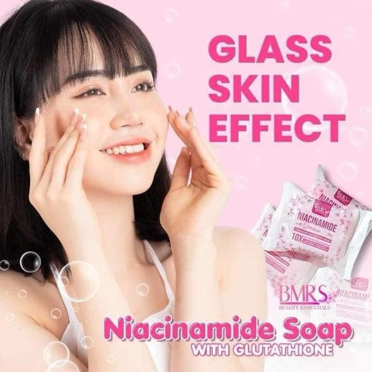 BMRS Niacinamide Premium Whitening Soap with Glutathione 70g