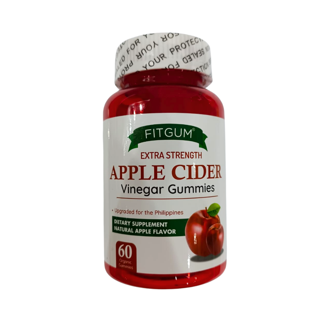 FITGUM Apple Cider Vinegar Gummies Extra Strength 60s