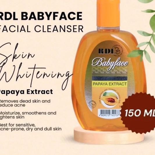 RDL Babyface Facial Cleanser Papaya Extract 150ml