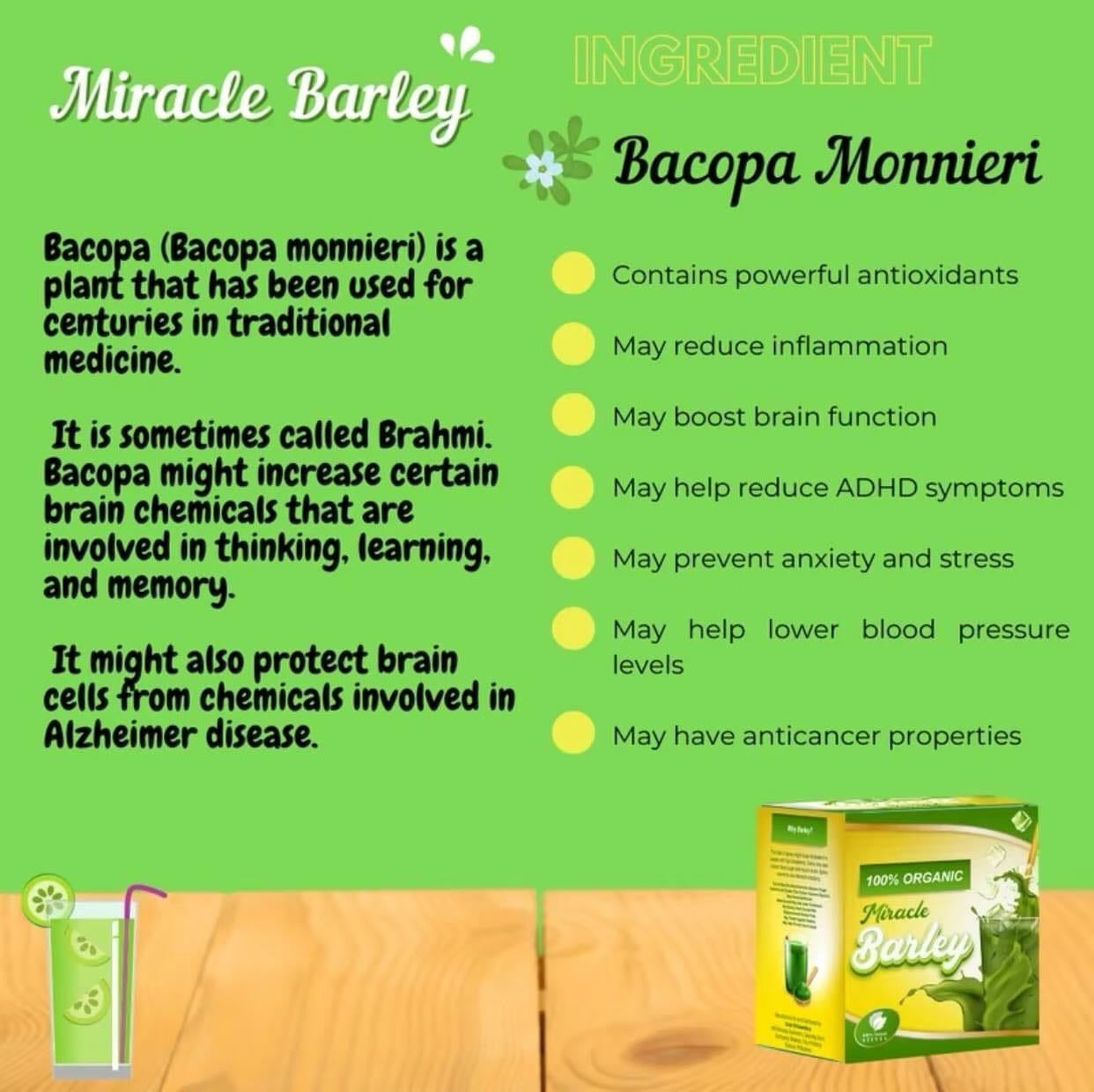 Miracle Barley Juice 100% Organic