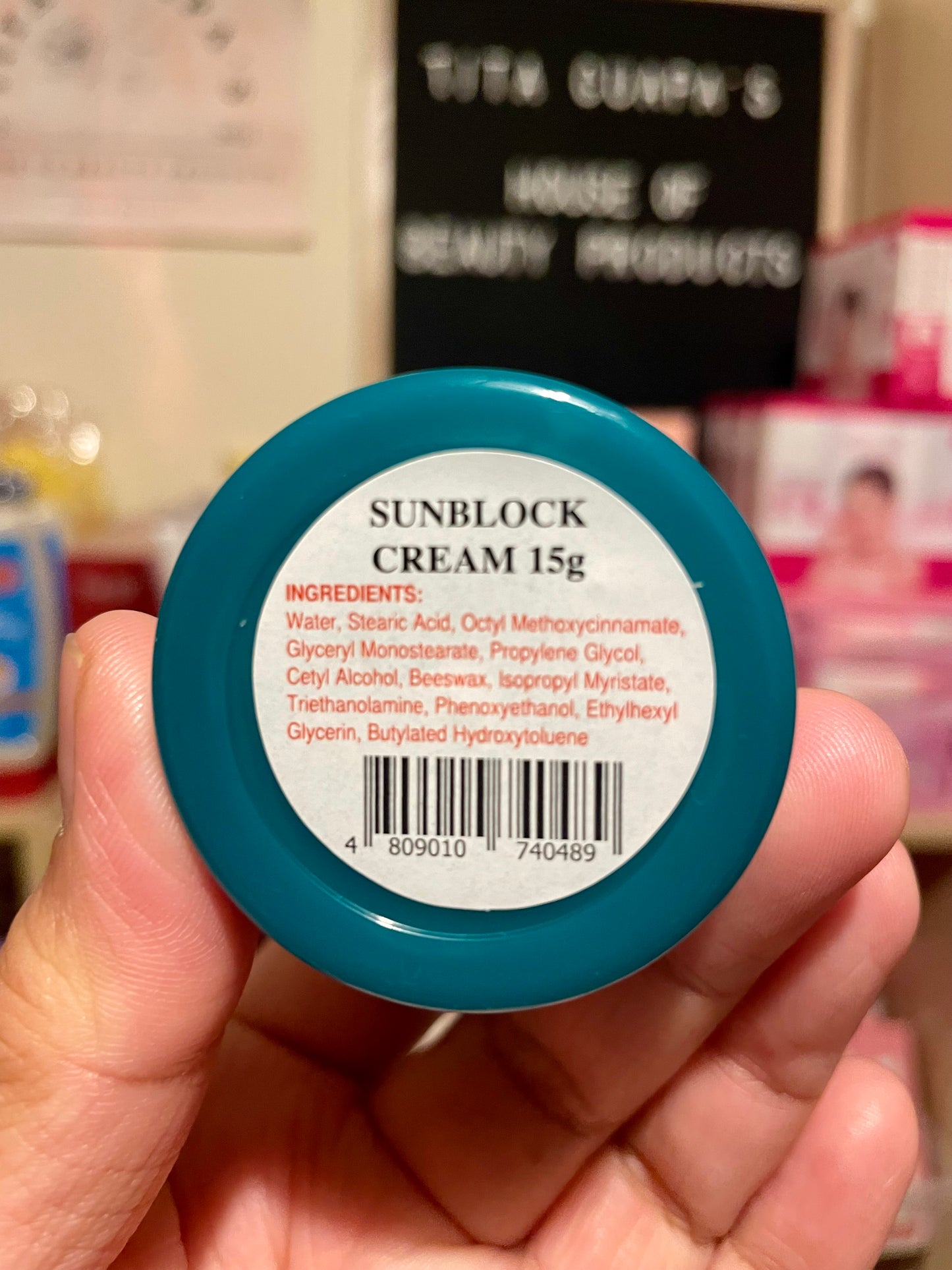 RDL Babyface Sunblock Cream SPF15 Net. Wt. 15g