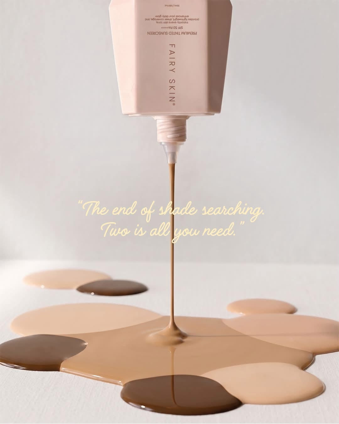 FAIRY SKIN PREMIUM TINTED SUNSCREEN SPF50 PA++++ – 50mL