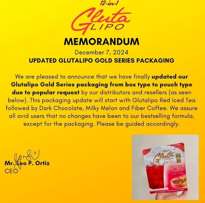 Glutalipo Gold Series: Red Iced Tea