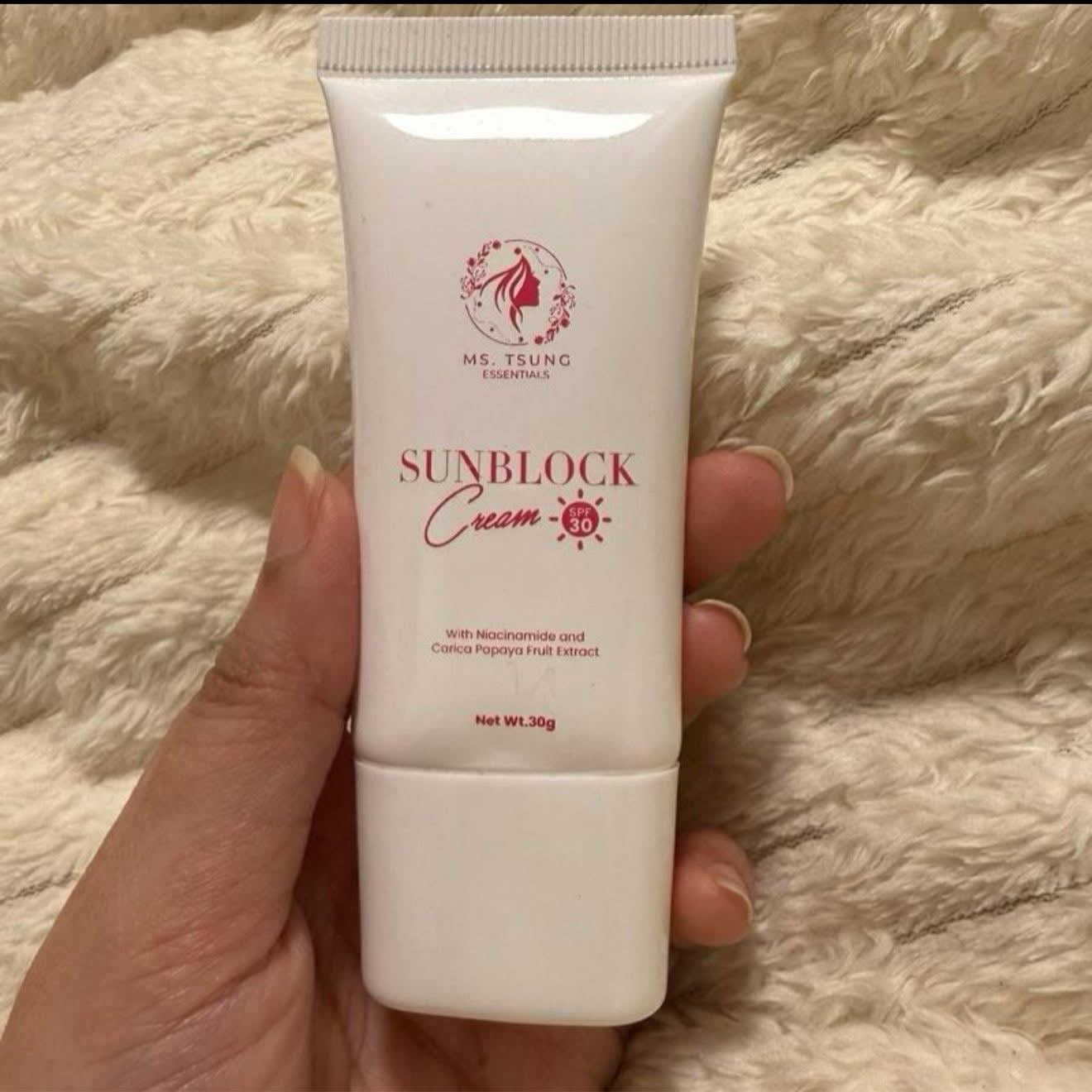 Ms. Tsung SPF30 Luminous Sunblock Cream 30g
