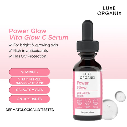 Luxe Organix Power Glow Vita C Serum 30ml