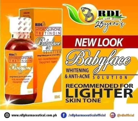 RDL Babyface Astringent Solution Care No. 2 (For Lighter Skin Tones)