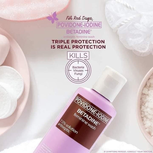 Betadine Feminine Wash 7.5% Solution Antiseptic 100ml