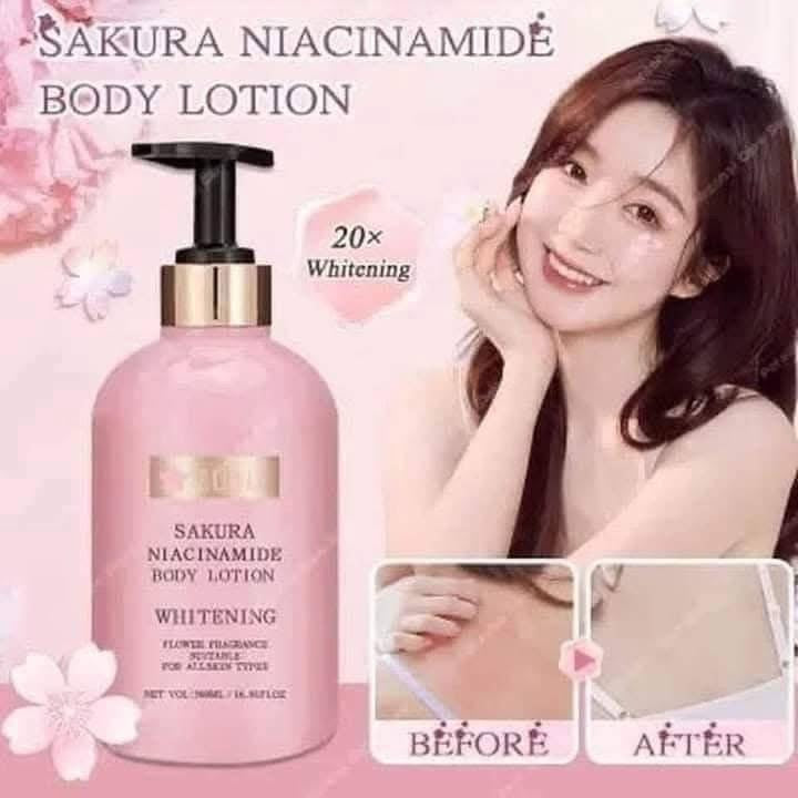 Shawil Sakura Niacinamide Body Lotion 500ml