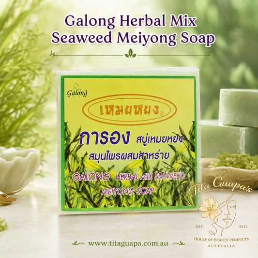 Galong Herbal Mix Seaweed Meiyong Soap – 65g