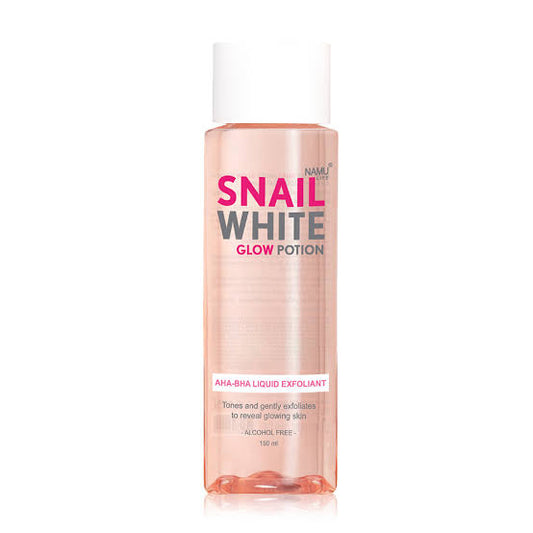 Namu Snail White Glow Potion AHA-BHA Liquid Exfoliant Toner 150ml