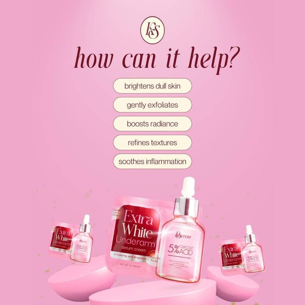 Extra White Underarm Serum Cream 30g