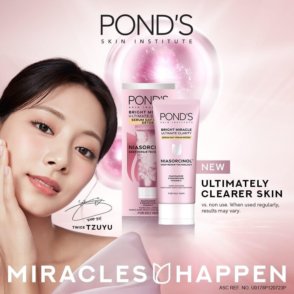 Pond’s Bright Miracle Ultimate Clarity Serum DETOX Day Cream 40g (For Oily Skin)
