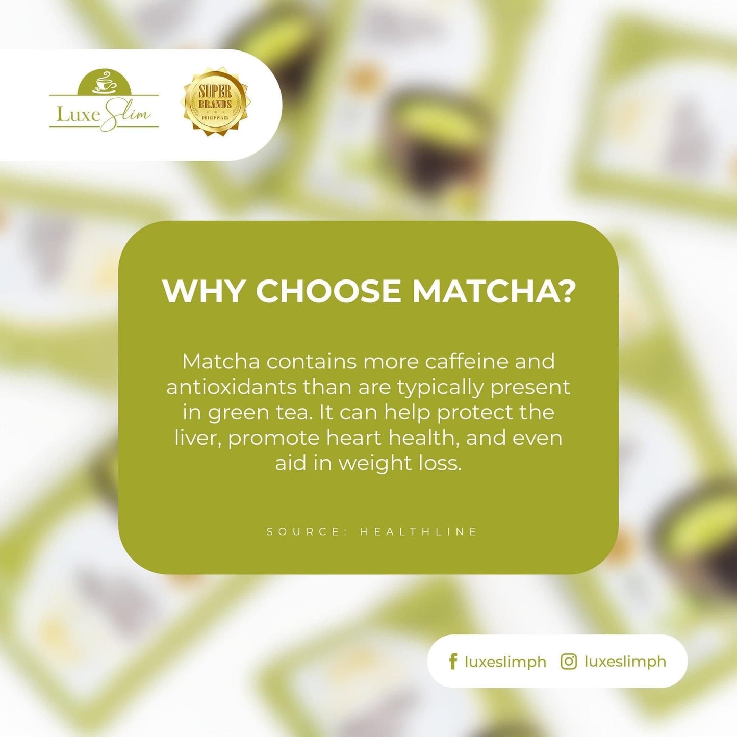 Luxe Slim Matcha Latte