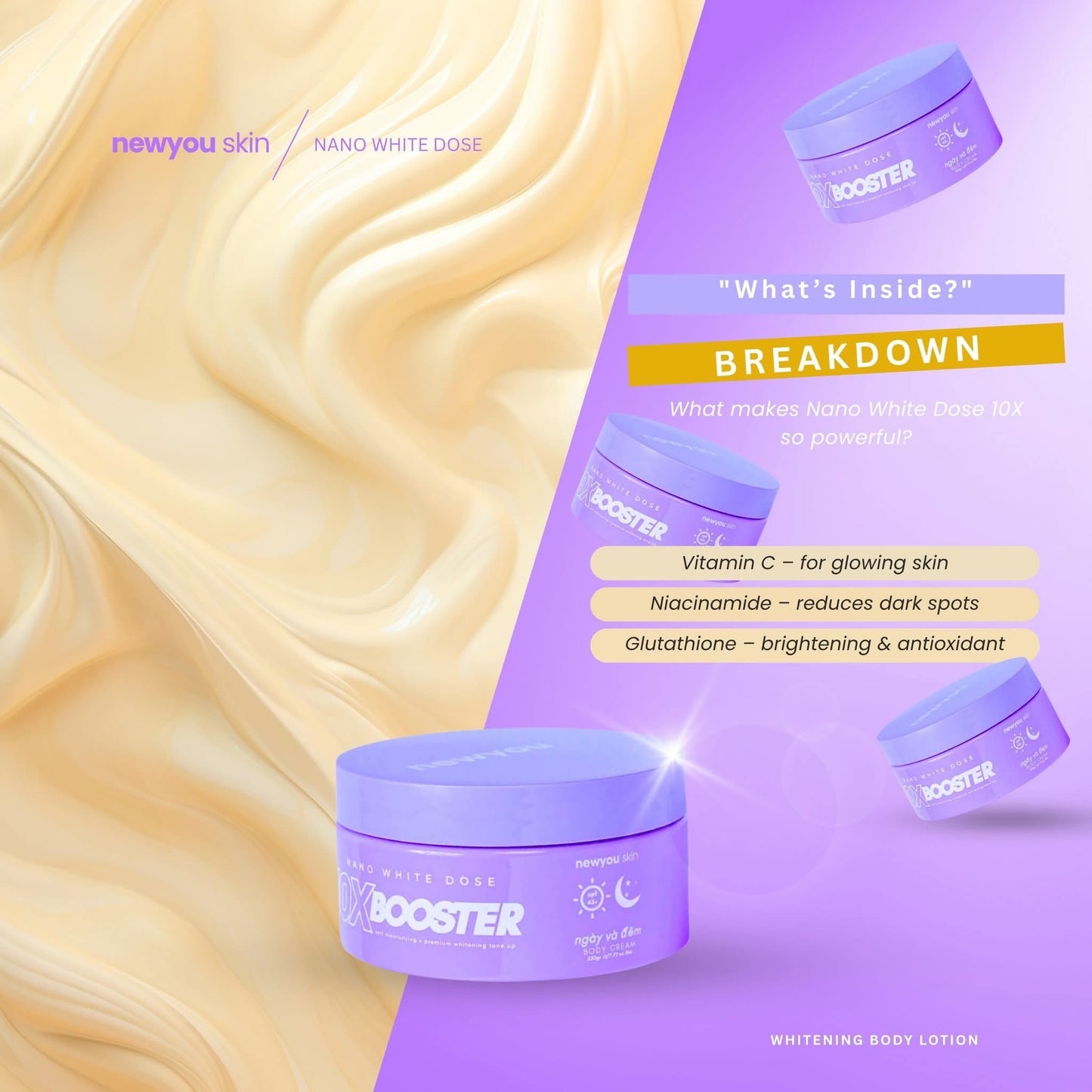 New You Nano White Dose 10x Booster 230g