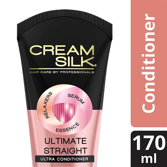 Cream Silk Triple Keratin Serum Conditioner Ultimate Straight 160ml