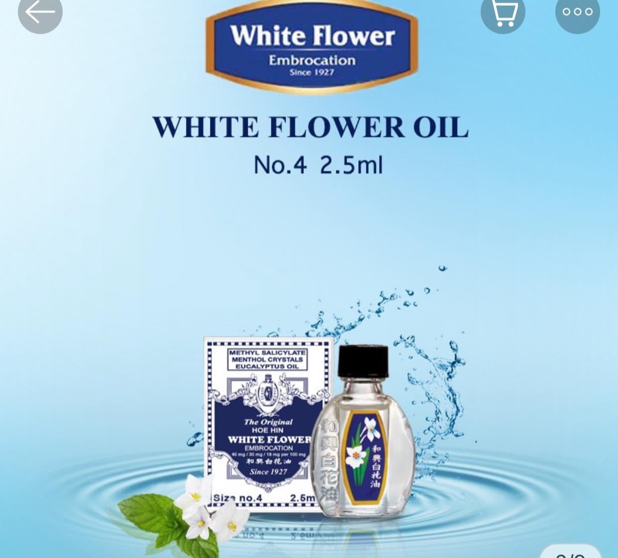 White Flower 2.5ml