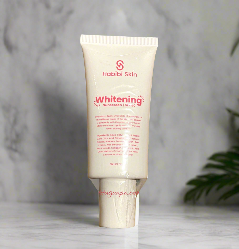 Habibi Skin Whitening Sunscreen SPF50 50ml