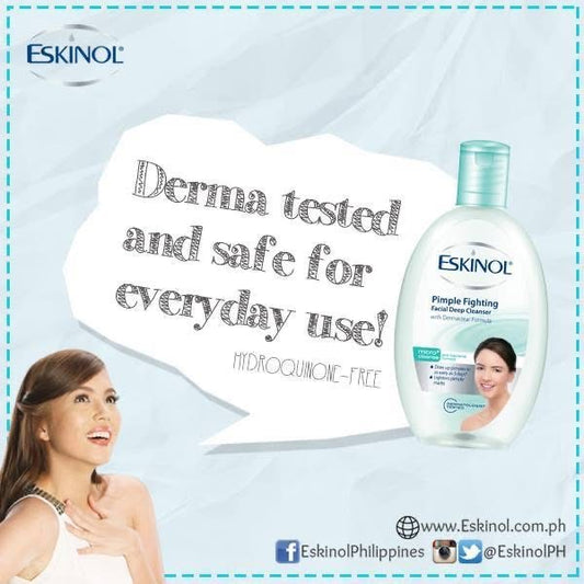 Eskinol Pimple Fighting Facial Deep Cleanser 225ml