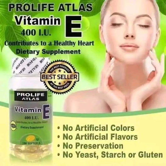 PROLIFE ATLAS Vitamin E 400 I.U.