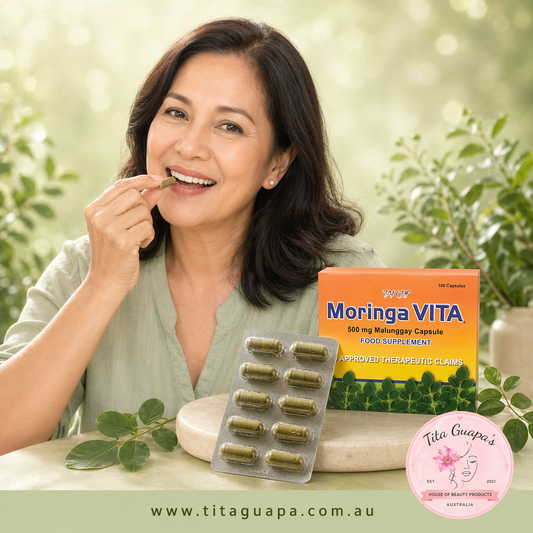 Moringa VITA 500mg Malunggay Capsule – 10 Capsules per Slab