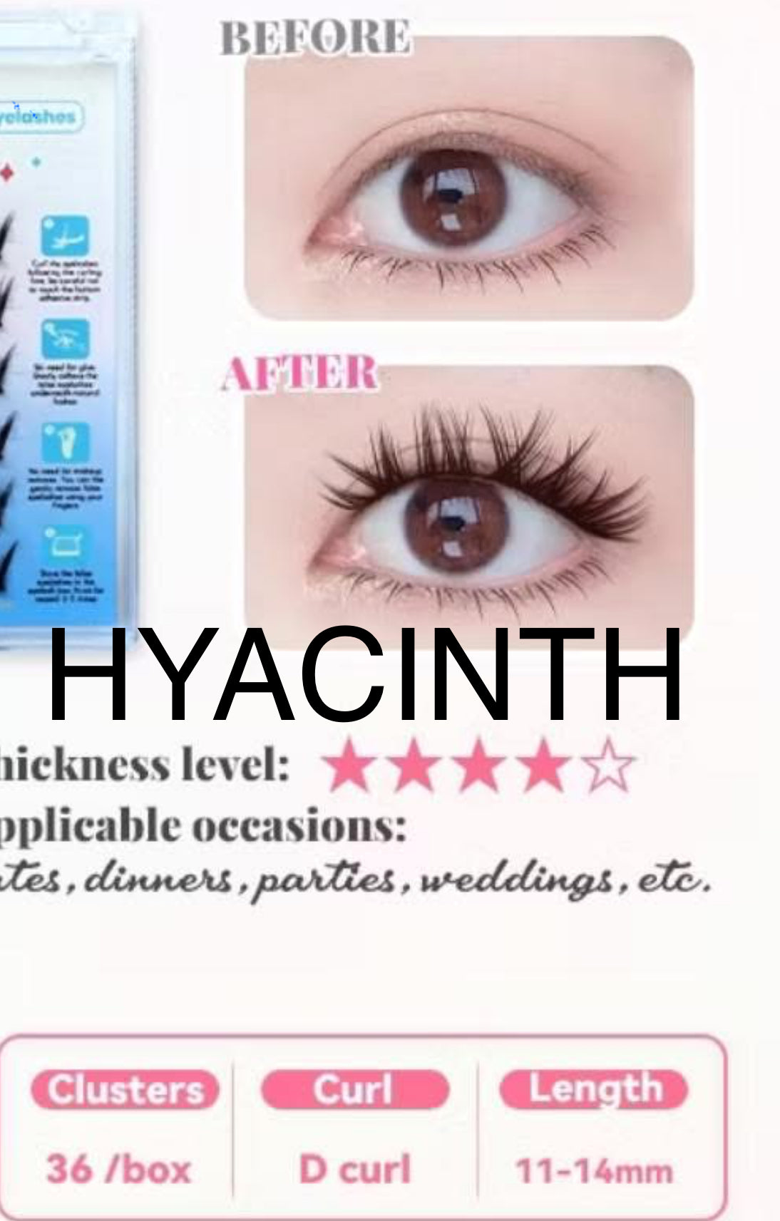 Doralab Glue-Fee False Lashes