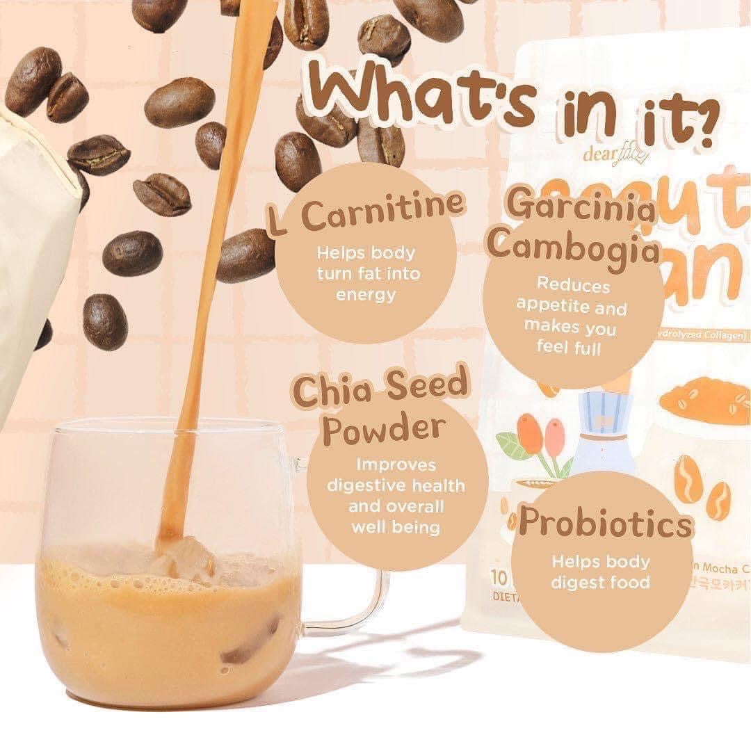Beauty Bean Premium Korean Mocha Coffee by Dear Face