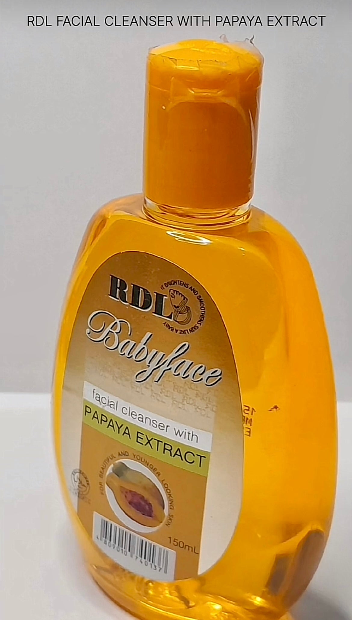 RDL Babyface Facial Cleanser Papaya Extract 150ml