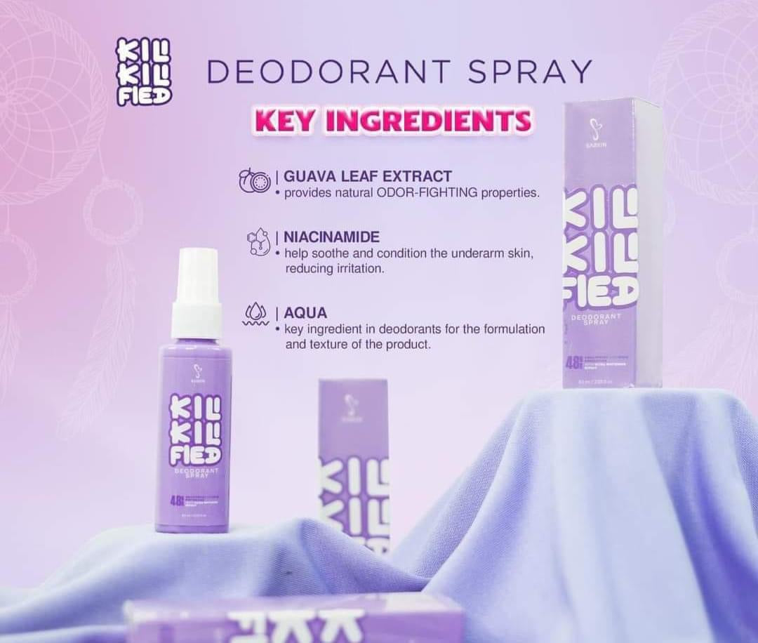 Kili Kili Fied Deodorant Spray 60 ml