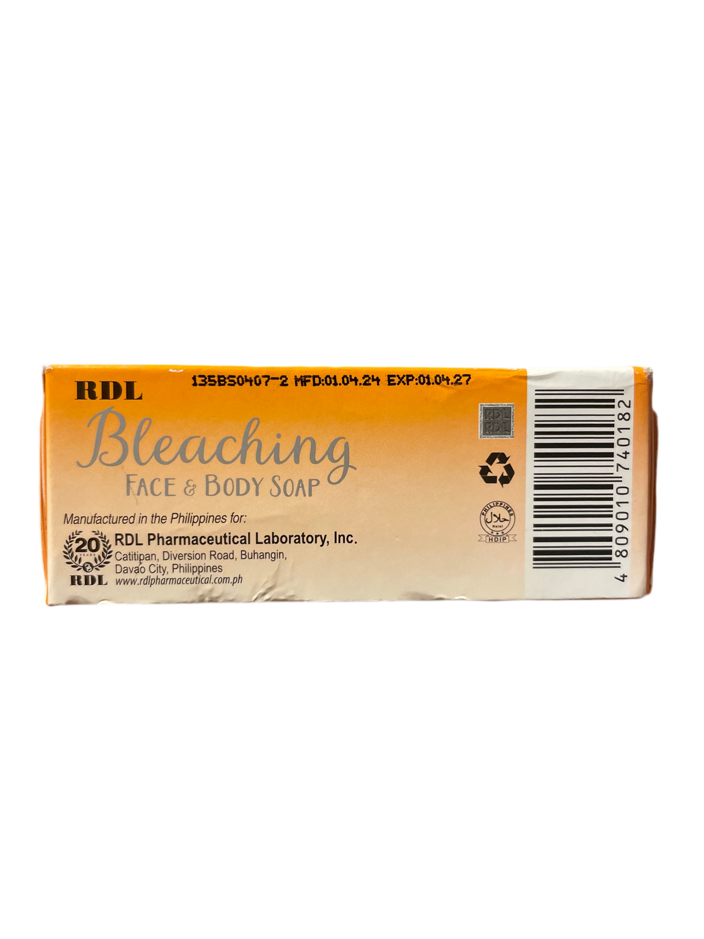 RDL Bleaching Face & Body Soap 135g