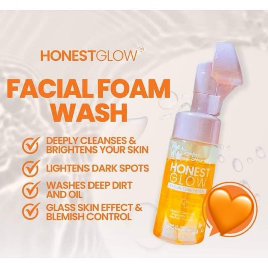 Honest Glow Facial Foam Wash 120ml