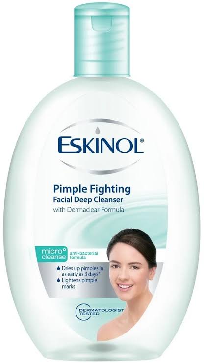 Eskinol Pimple Fighting Facial Deep Cleanser 225ml