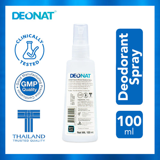 DEO NAT Natural Mineral Deodorant Spray 100ml