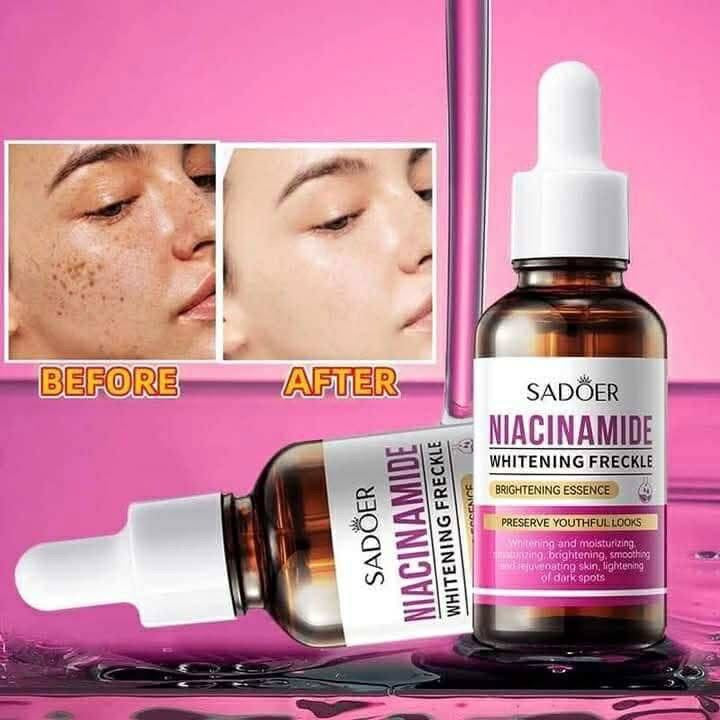 Sadoer Niacinamide Whitening Freckle Brightening Essence 30ml
